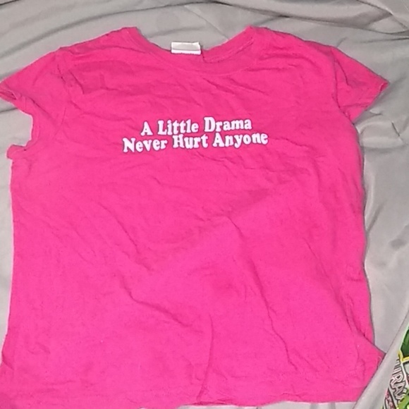 full circle Tops - Jr Xl A little drama never hurt anyone babydoll full circle Tops - Jr Xl A little drama never hurt anyone babydoll